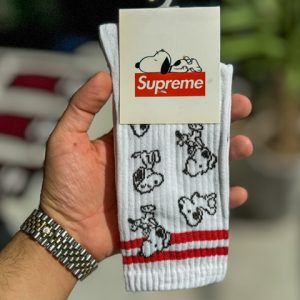 جوراب ساقدار Supreme طرح Dog