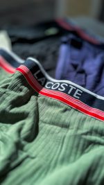 شورت مردانه کبریتی لاکوست Lacoste