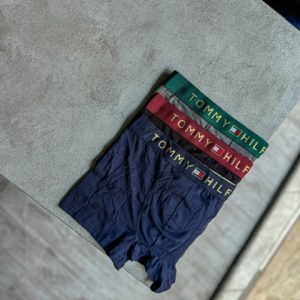 شورت مردانه باکسر TOMMY پک سه تایی NAVY