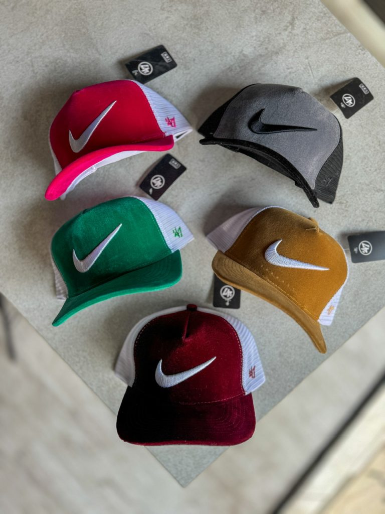 کلاه کپ مخمل پشت تور 47 طرح NIKE