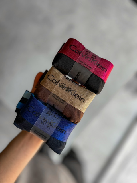 شورت مردانه باکسر CK وارداتی پک سه تایی BUFF