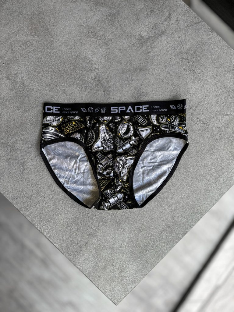 شورت مردانه اسلیپ طرح دار SPACE برند Yashen