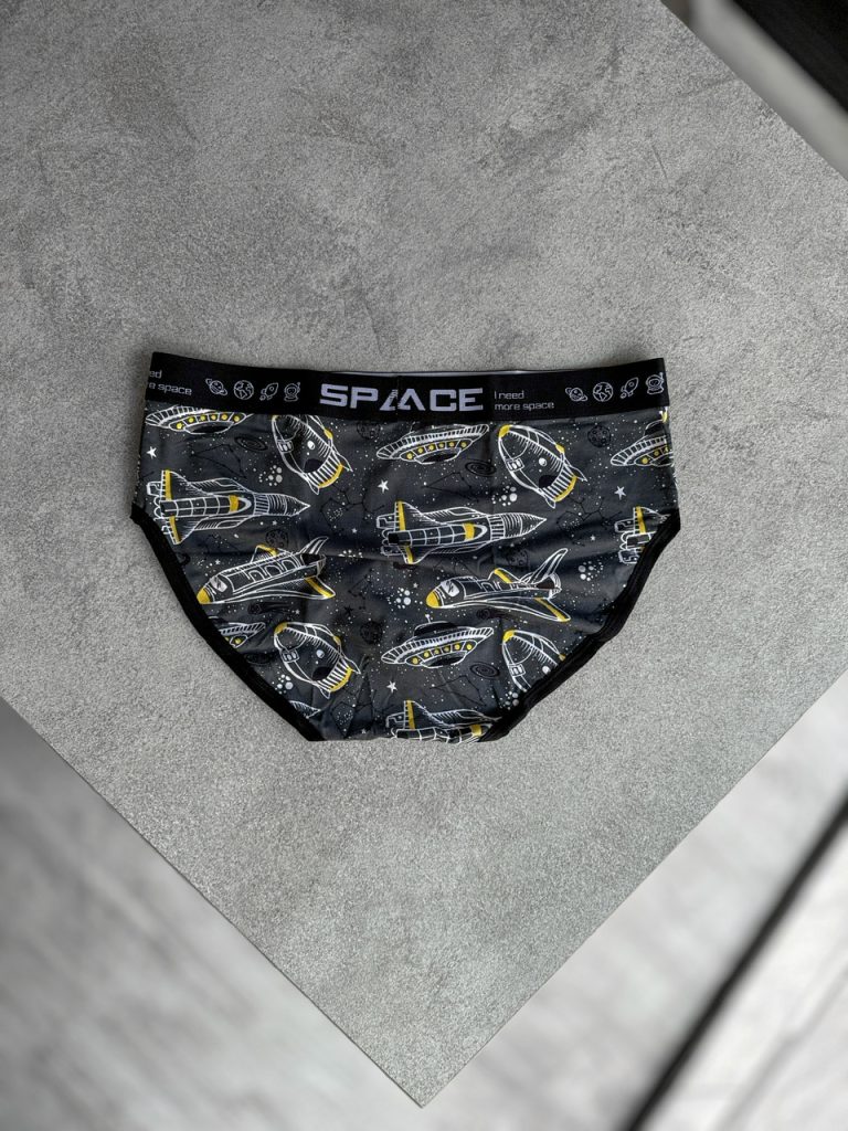 شورت مردانه اسلیپ طرح دار SPACE برند Yashen