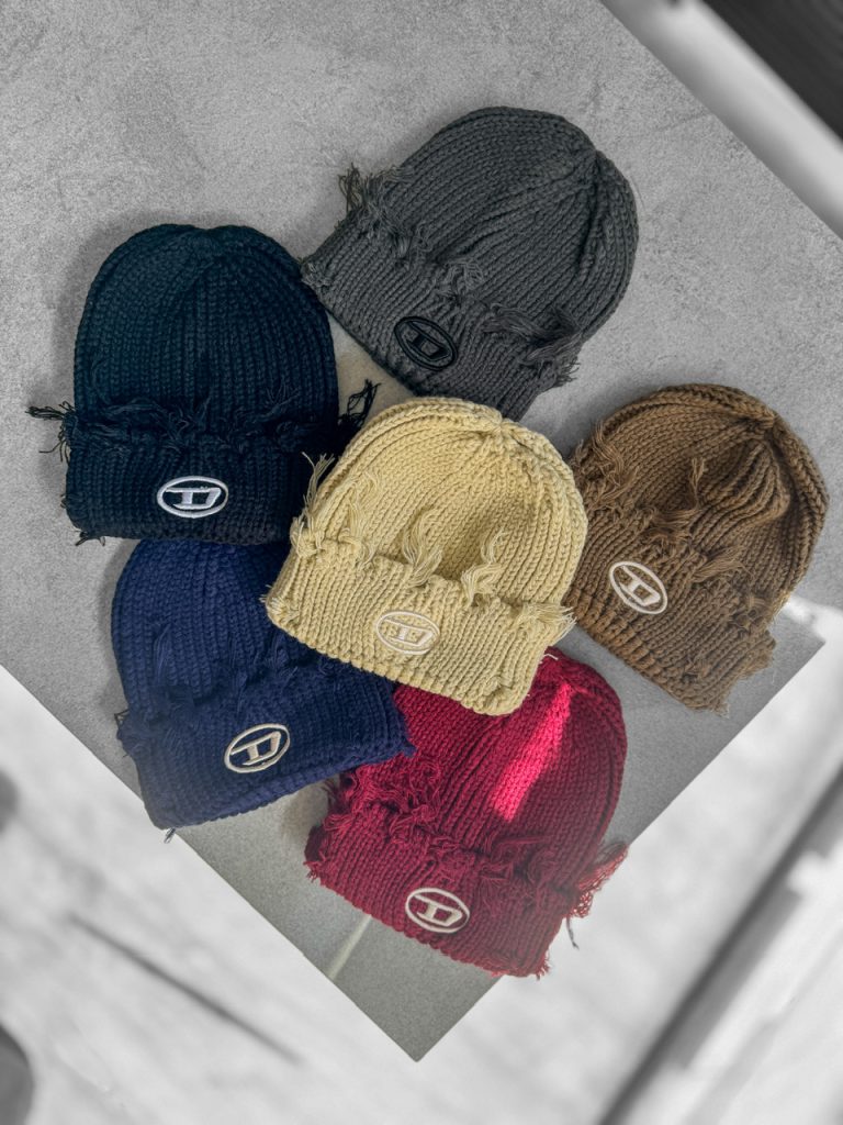 کلاه بافت زاپدار Diesel کد 579