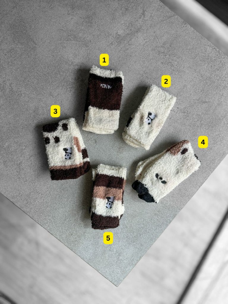 جوراب بوکله Panda کد 675