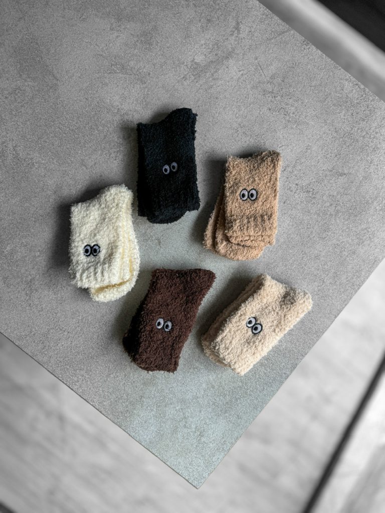 جوراب بوکله Eye Embroidery کد 674