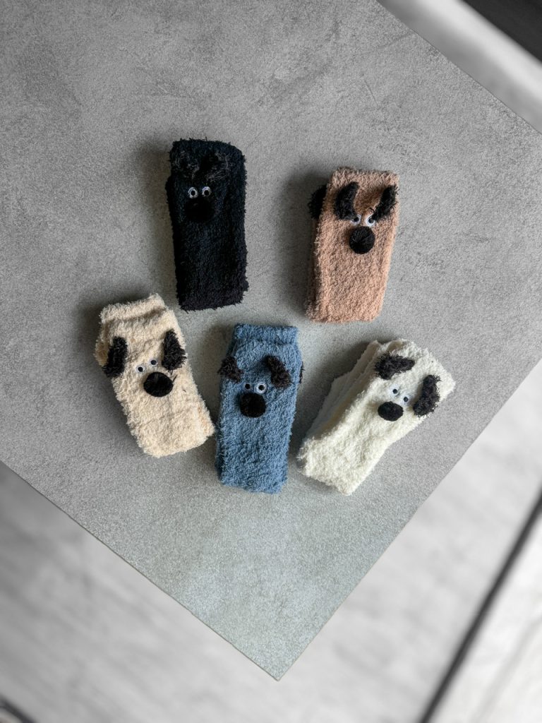 جوراب بوکله Eyebrow Embroidery کد 676