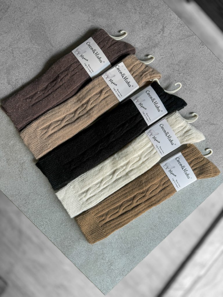 جوراب بافت زیر زانو لاما کد 627