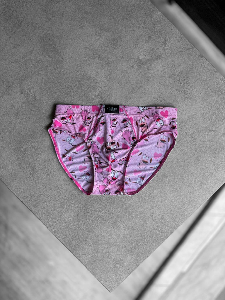 شورت مردانه کولسی اسلیپ Pink Silly Dog