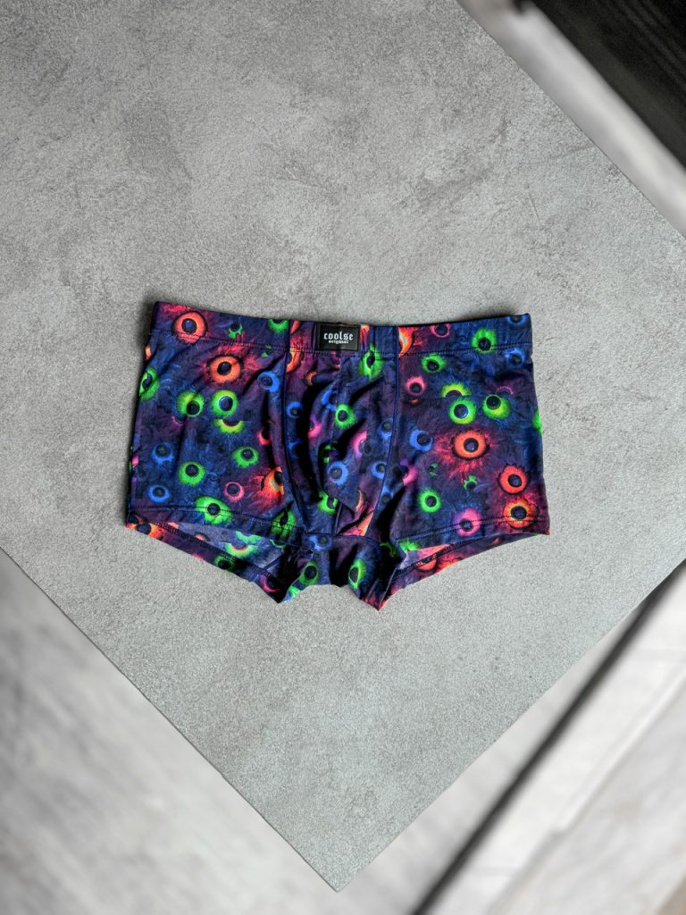 شورت مردانه کولسی پادار Monster Eyes