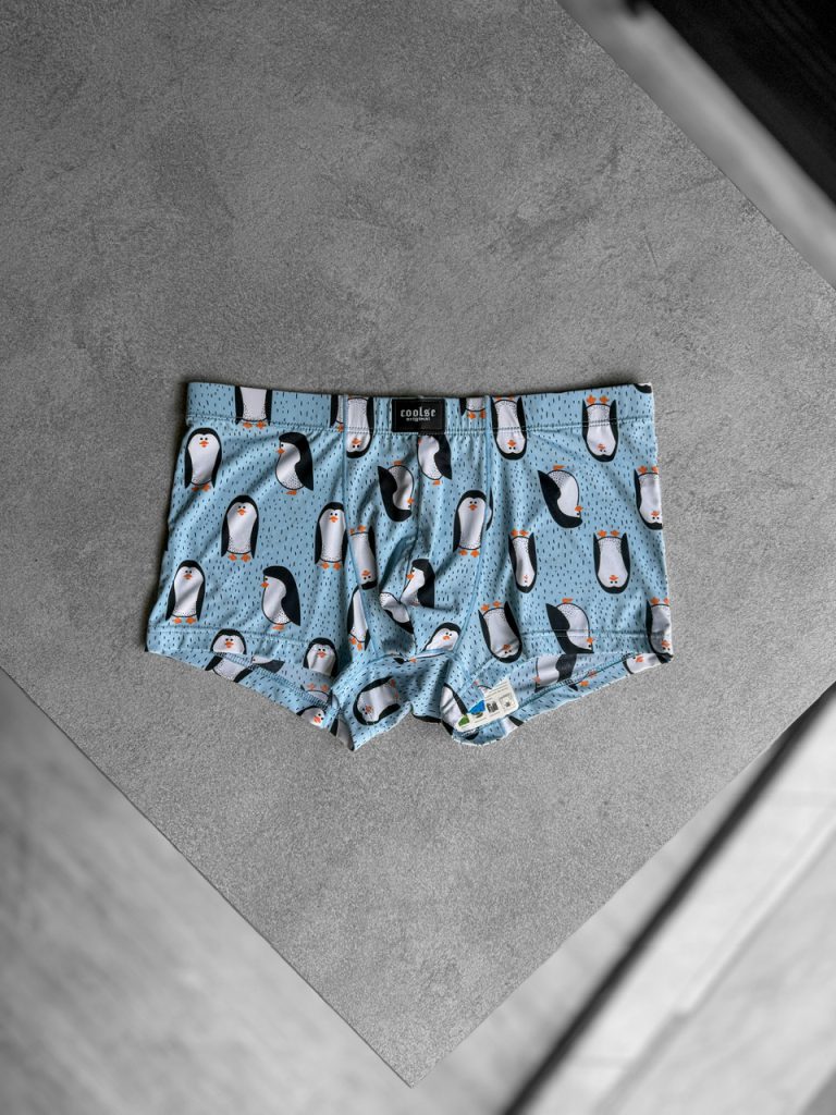 شورت مردانه کولسی پادار Cute Penguin