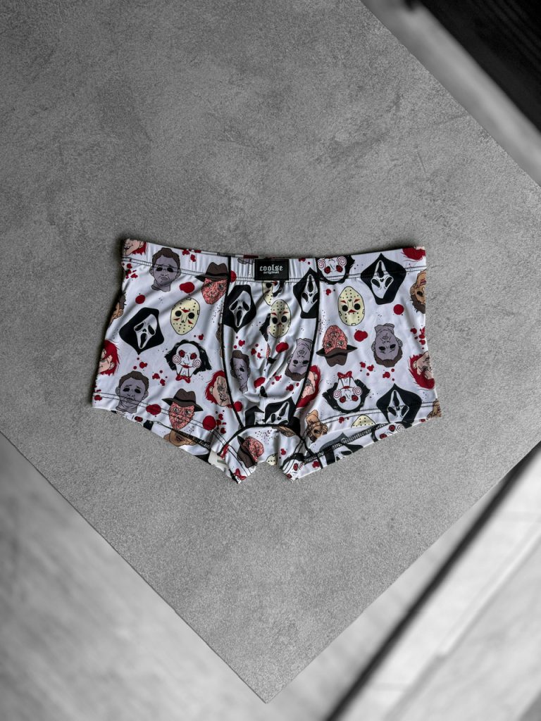 شورت مردانه کولسی پادار White Horror Legend