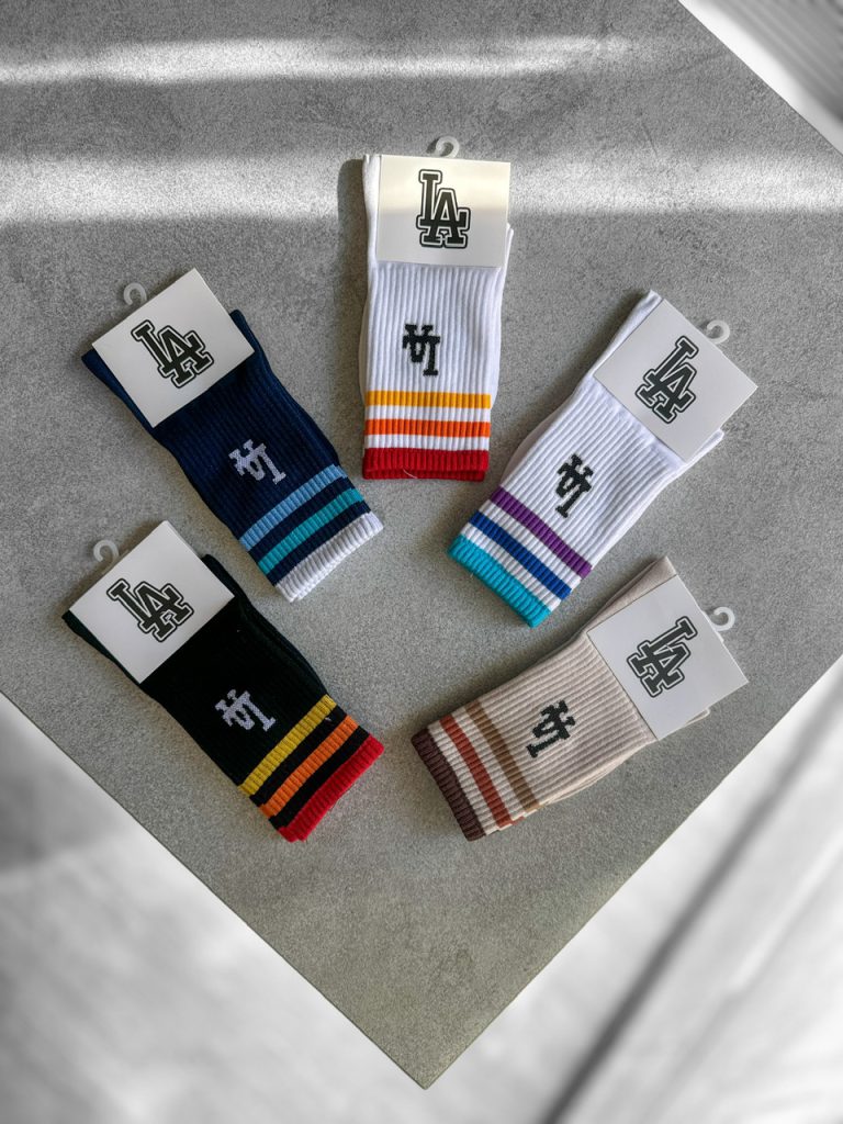 جوراب ساقدار Line LA کد 756