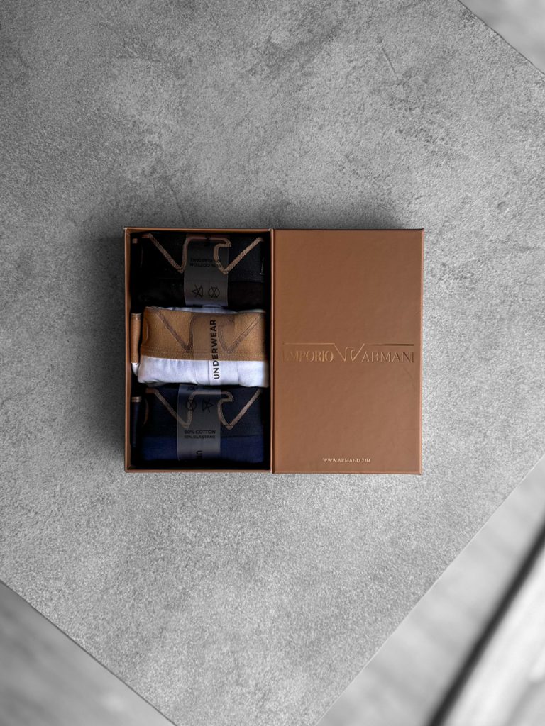 شورت مردانه باکسر Emporio Armani پک سه تایی کد 890