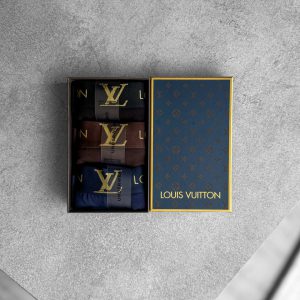شورت مردانه باکسر Louis Vuitton پک سه تایی کد 889