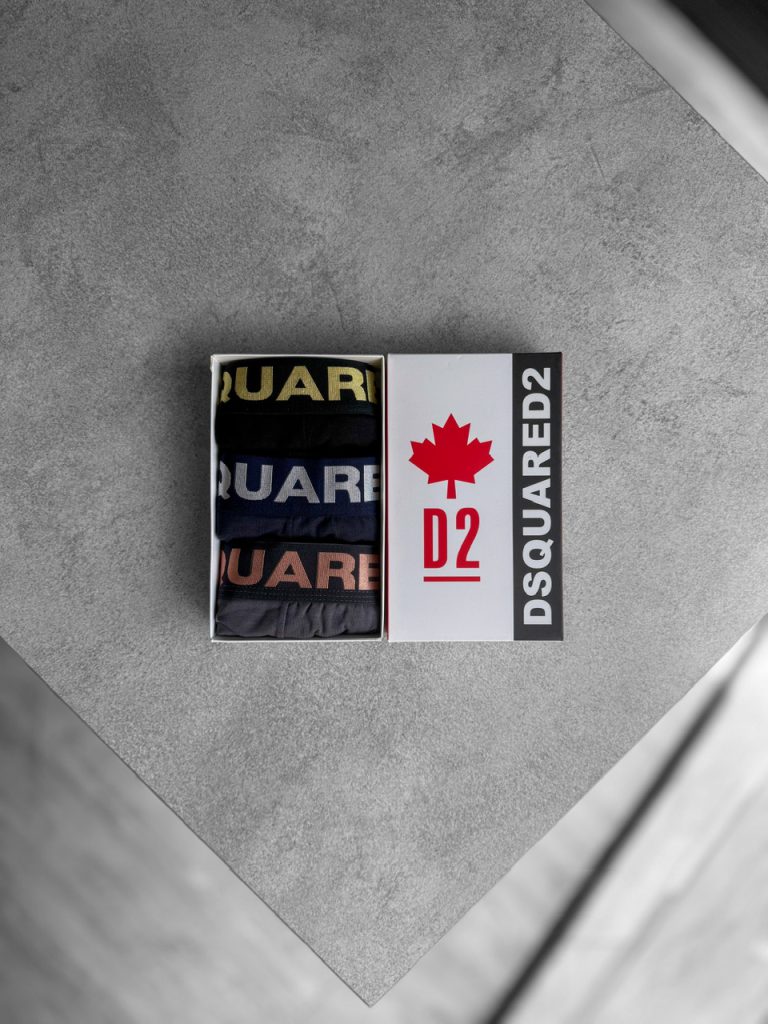 شورت مردانه باکسر Dsquared2 پک سه تایی کد 946