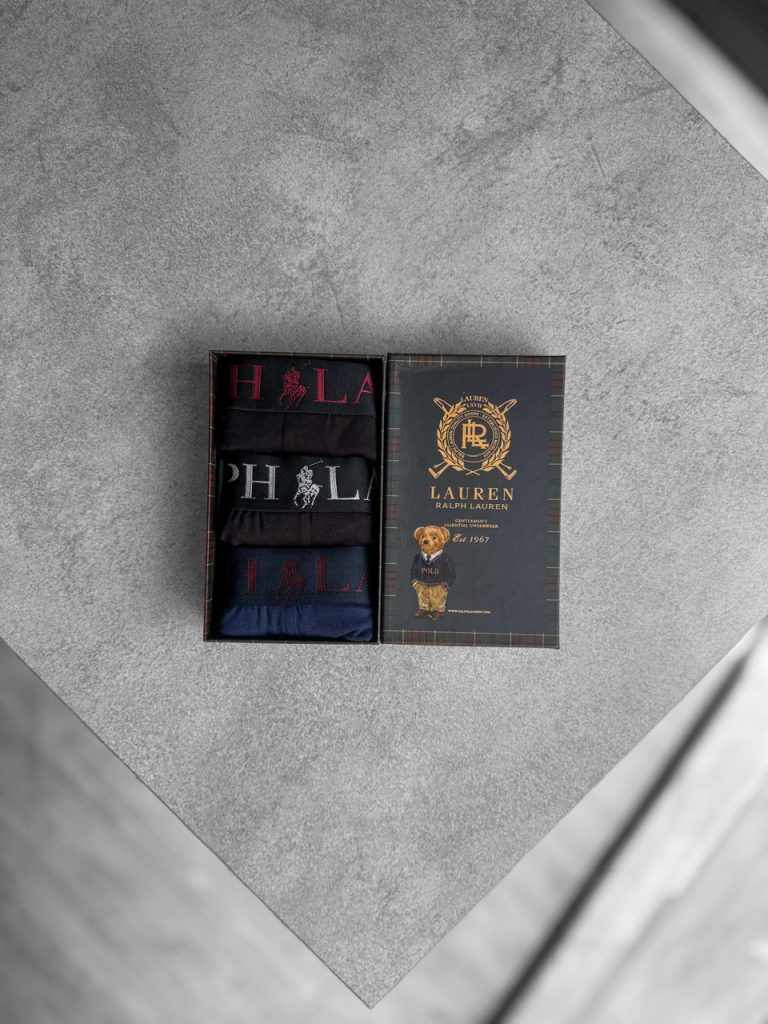 شورت مردانه باکسر Ralph Lauren پک سه تایی کد 944