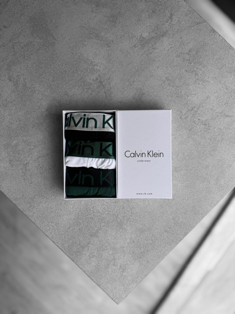 شورت مردانه باکسر CK Green پک سه تایی کد 947